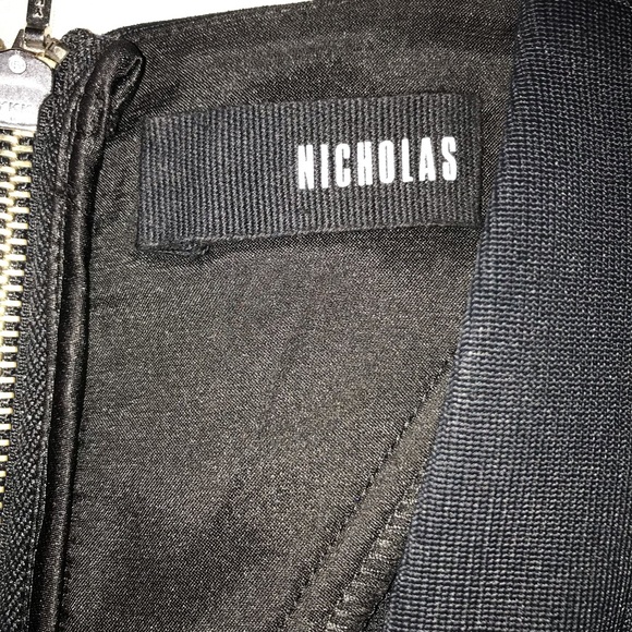 Black cocktail dress NICHOLAS - Picture 5 of 6